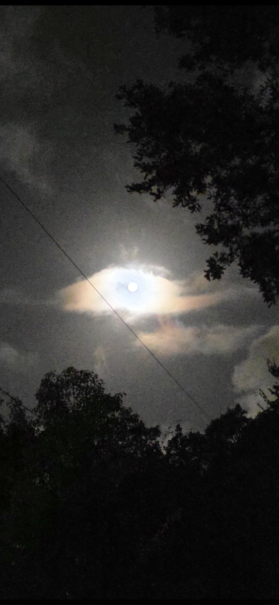 Hunter's Full Moon over Mobile, Alabama 07/10/2025 0533