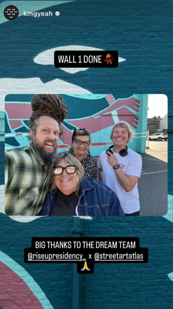 CommunityAd's tweet image. Work is underway on the stunning ‘She Rises from the Sea’ mural in Broadstairs!
Rise Up Residency transforming a wall at Retort House with muralist KMG, in collaboration with POW Thanet
📷 riseupresidency_ streetartatlas kmgyeah

#Broadstairs #Art #thanet