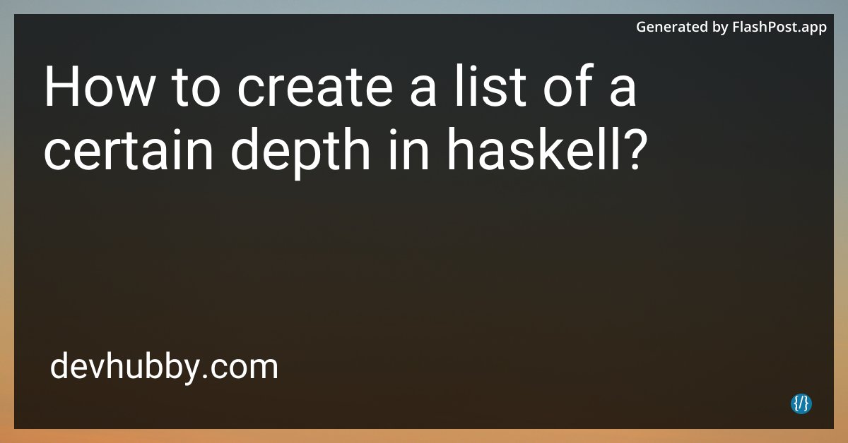 alieGotha's tweet image. If a Haskell list falls in the forest, how deep is the indentation?
Source: devhubby.com/thread/how-to-…
#Coding #ProgrammingLang #OpenSource #HaskellTips #haskell #list