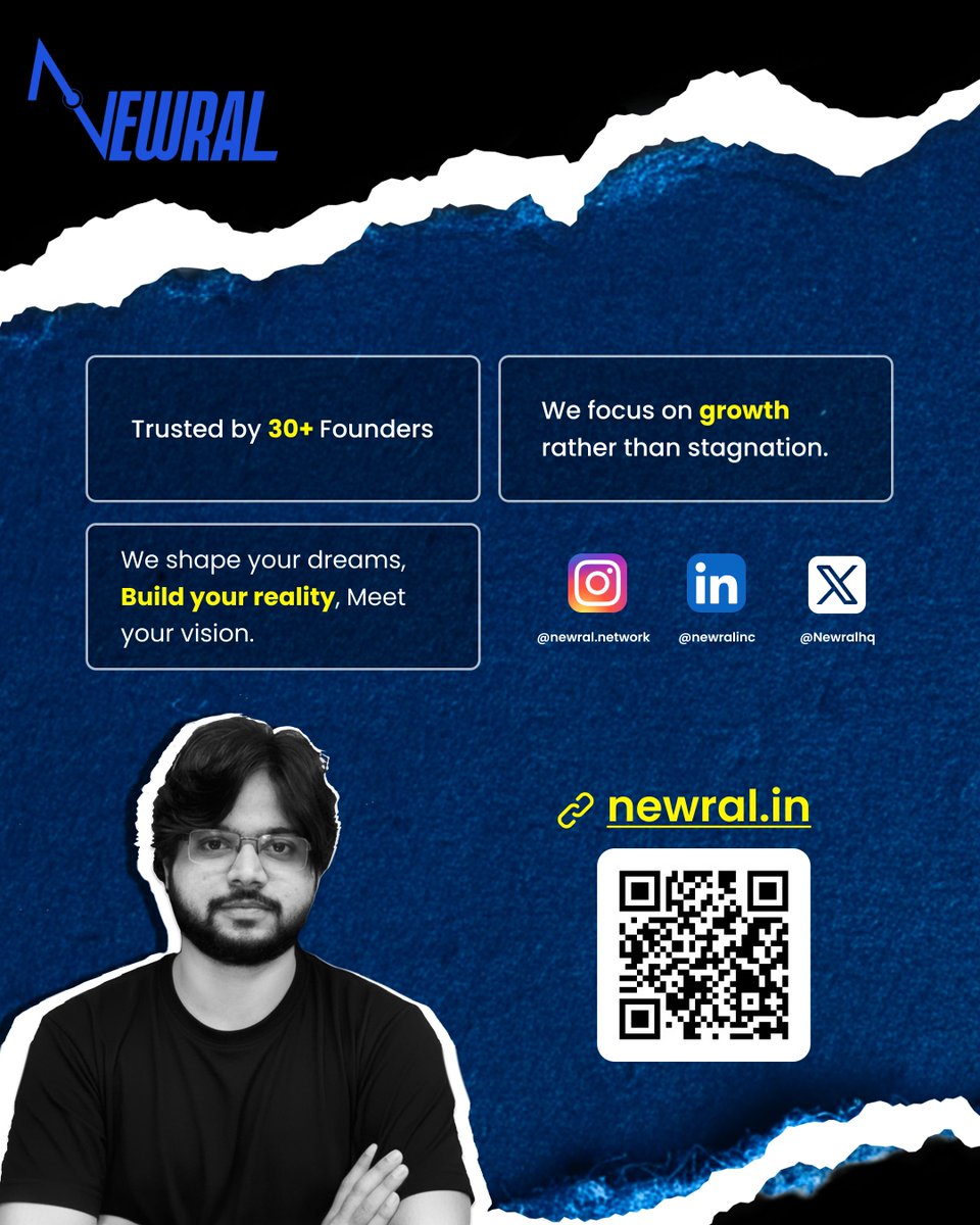 Newralhq's tweet image. Meet the mind driving Newral’s vision turning ideas into impact through tech & creativity.
Every innovation starts with a spark. Ours began with purpose.
Check out our latest post 👇
🔗 instagram.com/p/DPgJge9j7ET/
#Newral #Founder #Leadership #tech #Developers
