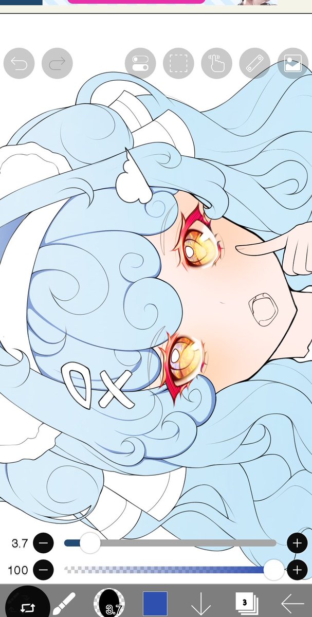 I'm back :) here's some commission wip