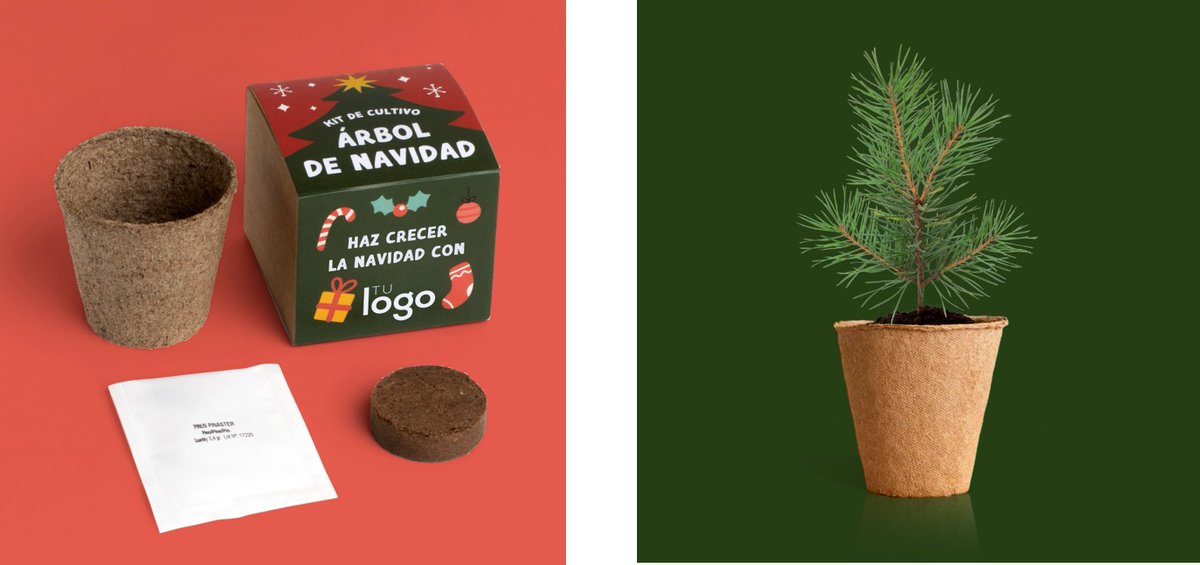 publialjarafe's tweet photo. Nuevo kit árbol de navidad 🌲🌲 - https://t.co/KX9mhGoLv5
¡ Buscas formas originales y sostenibles de conectar con tus clientes !
Te presentamos nuestro nuevo Kit de Cultivo de Árbol de Navidad.
#arbolnavidad #regalospublicitarios #regalosdeempresa #merchandising @publialjarafe https://t.co/v1LRtwpsQw