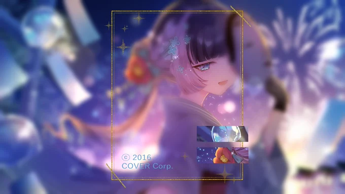 💎お知らせ遅くなりましたが、ホロライブ所属・儒烏風亭らでん様(#juufuuteiraden)の8月メンバーシップ限定壁紙を担当させていただいて、ました…!ありがとうございました…!
過ぎ去りし夏の余韻に思いを馳せていただけたら幸いです

2枚目はおまけのFAです🎐 #らでん似絵 