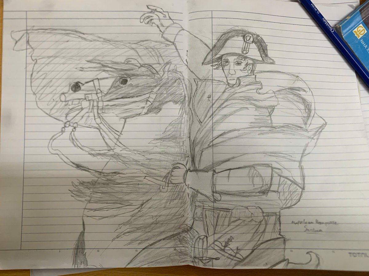 I draw Napoleon 
#artwork