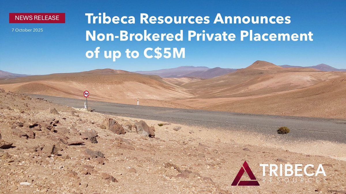 Tribeca Resources $TRBC.V tweet media