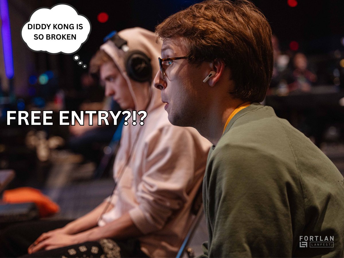 The Works 2025 Hosted By Odyssey Esports! (@odysseysmashin) on Twitter photo FortLAN 2025 is next weekend!
We are giving away 1 full free entry pass to the event for our FGC events
To enter:
1. Like and retweet this post
2. Follow <a href="/OdysseySmashIN/">Odyssey Esports</a> 
3. Comment "LAN PARTY" below and tag some friends if you want
Registration closes at the end of the week! FortLAN 2025 is next weekend!
We are giving away 1 full free entry pass to the event for our FGC events
To enter:
1. Like and retweet this post
2. Follow <a href="/OdysseySmashIN/">Odyssey Esports</a> 
3. Comment "LAN PARTY" below and tag some friends if you want
Registration closes at the end of the week!