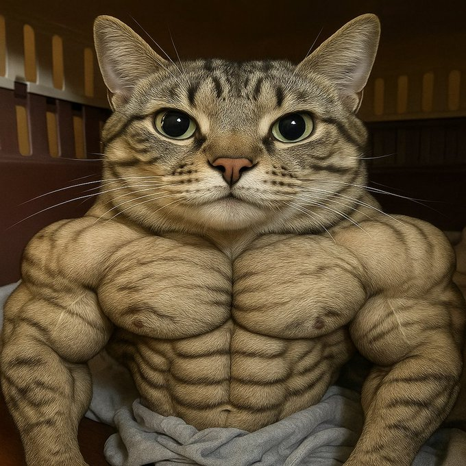 Vivienne_Nguy3n's tweet photo. Swole Doge hit 1.8m on BNB but Swole Cat was poorly launched on Sol. 

We need an actual meme like how doge was used for swoge

That's why it's best to use the most popular cat on the Solana blockchain Zazu

$SWAZU Swole Zazu https://t.co/O0DSCcdv4n