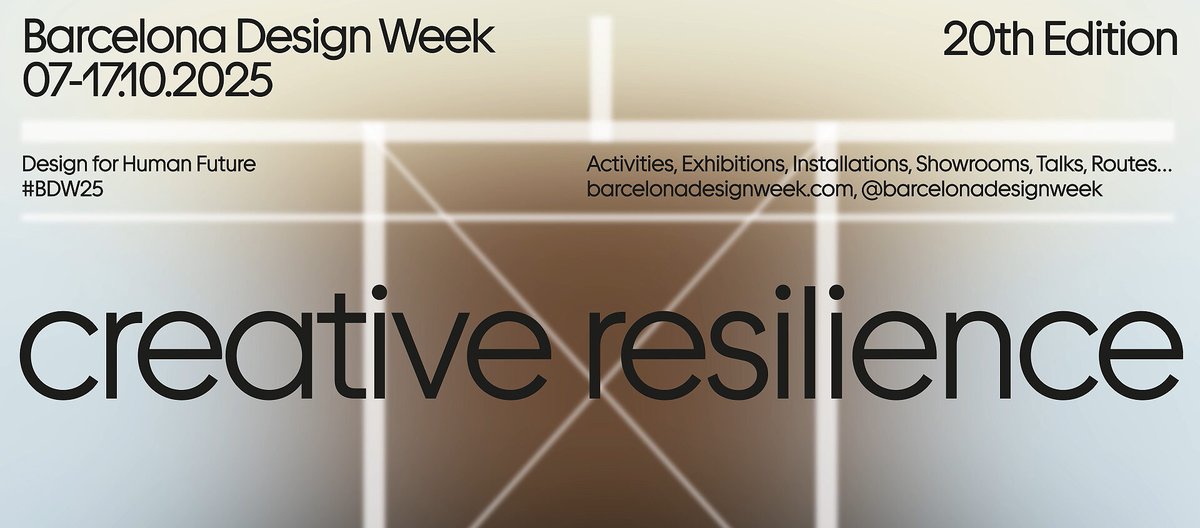 Interior_es's tweet image. Esta tarde (19.00), Roca Barcelona Gallery acoge la inauguración de la @BcnDesignWeek que comenzará con una conversación entre Andrés Reisinger e Isern Serra. 

-&amp;gt; INSCRIPCIONES: rocabarcelonagallery.com/events/opening…

-&amp;gt; #BarcelonaDesignWeek #BDW25 #diseño #creatividad #resilienciacreativa