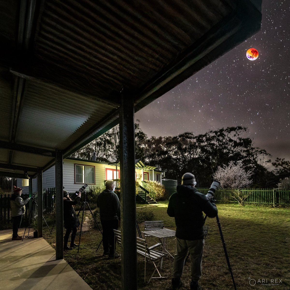 Witnessing a Blood Moon during a total eclipse is pure magic.

Excited to announce my next Lunar Eclipse Workshop, 3 March 2026, plus a limited release of 2026 Milky Way Workshops for those chasing the stars! ✨
Early bird ends 15 Oct — don’t miss it!👉 arirex.com.au/moon