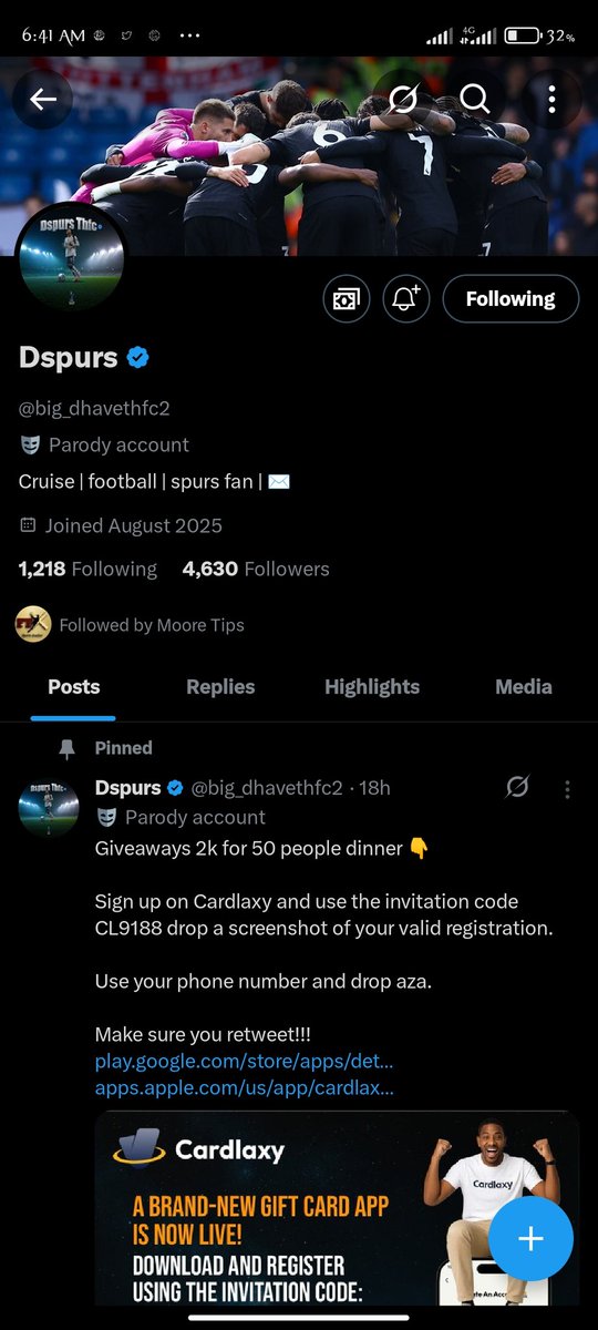 Heyyoitslilly's tweet photo. @officialmoore7 @big_dhavethfc2 Inshallah, I believe e go reach my hand today....
God abeg

7025209347
Opay https://t.co/nLBmeSgLAt