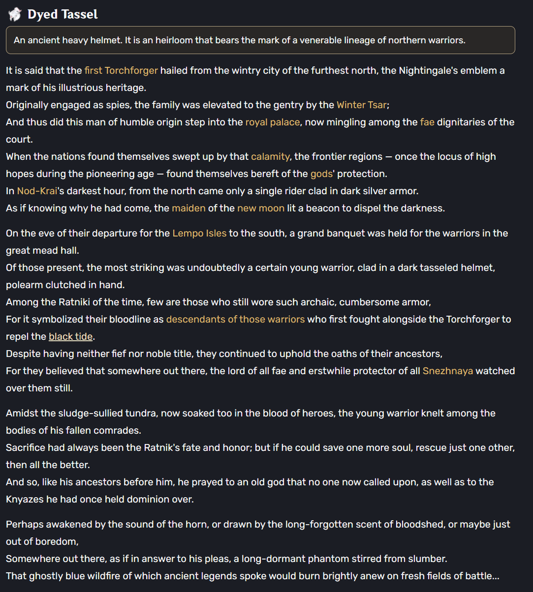 They actually hid #Flins' lore in Long Night's Oath set. SPECIFICALLY the circlet. #GenshinImpact