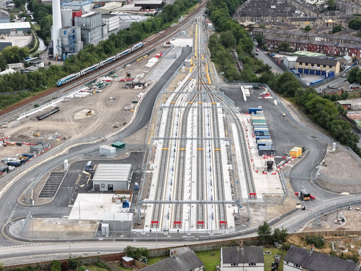 A brand-new, £46.5m facility opens 🎉

Hillhouse Sidings in Huddersfield has been transformed into a light maintenance depot as part of the multi-billion-pound Transpennine Route Upgrade (TRU), where Northern trains can be maintained, repaired and cleaned ready for service.

The