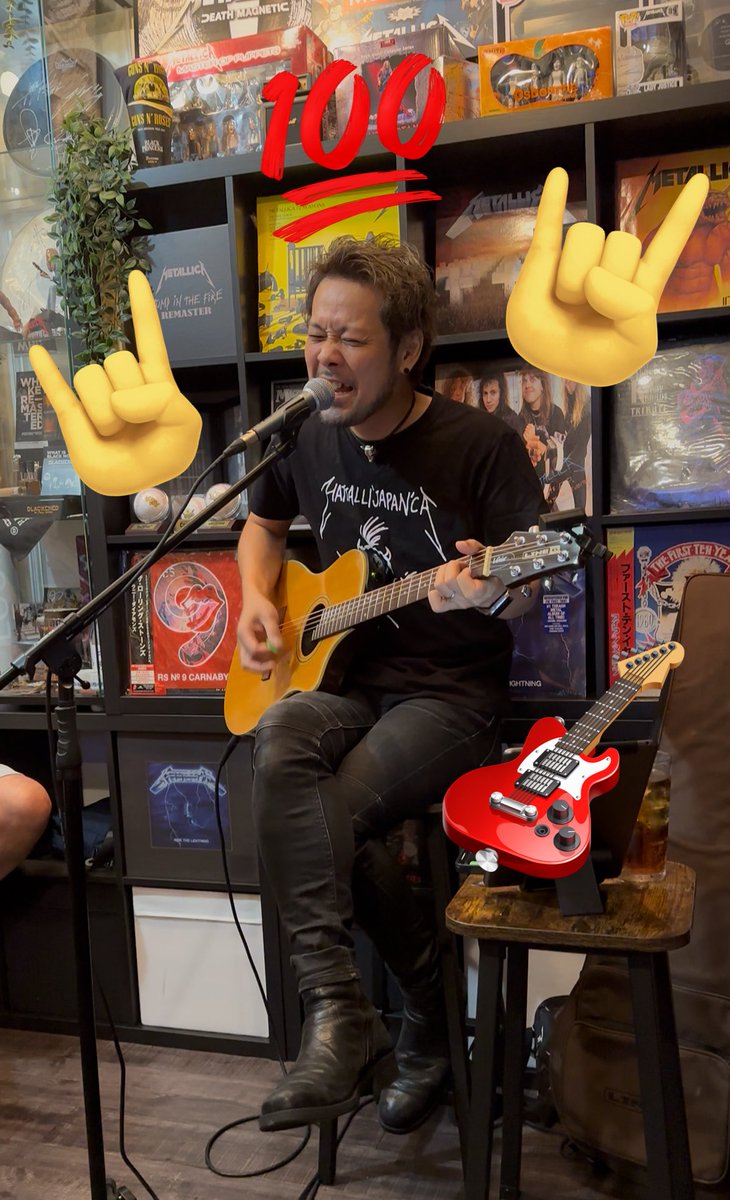 10月も僕のアコースティックソロライブ、やります！

メタリカの曲をオレ流でアコギで弾いて歌いますよ！

前回いただいたリクエスト曲、やります！
ご来場お待ちしてます！

#HATTALLICA
#ハッタリカ