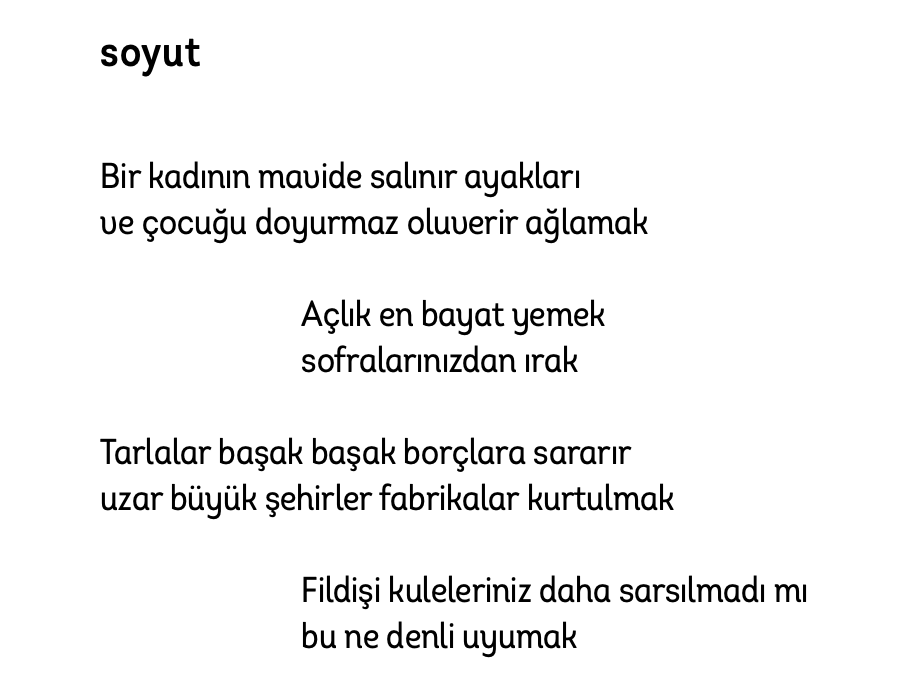 Sennur Sezer şiiri, kara kışta çiçekli bir bahar gibidir.
 Anısına saygıyla🙏