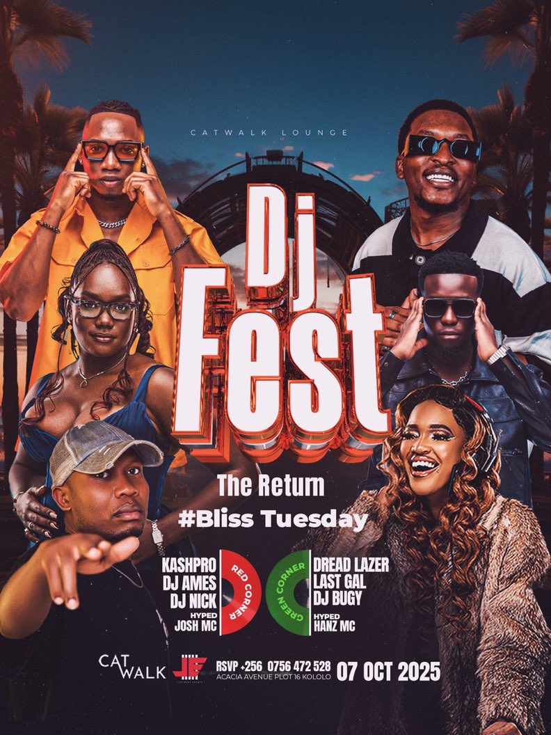 oedmonlucas's tweet photo. Muli ready for the madness tonight? 🔥
Catwalk is the only place to be!
#DJFest #BlissTuesdays https://t.co/CgQaquGTkK