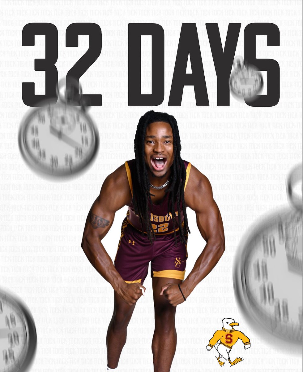 Get your popcorn 🍿 ready! 
The countdown has officially begun for Sea Gull Basketball 🏀 to return back to the NEST 🪹. 

32 days 🕰️ 🔥🔥📅 

#TheStandard #SeaGullFamily