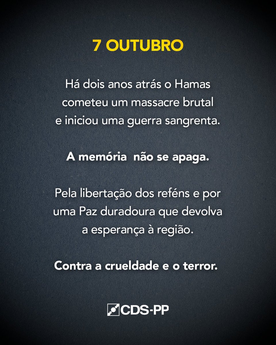 💛 #7deoutubro2023