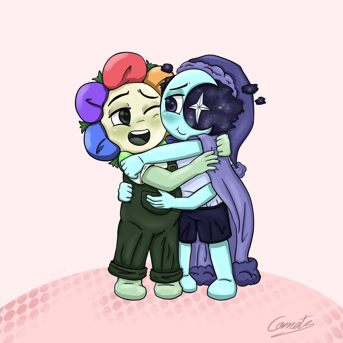 cometsarts's tweet image. While i’m working on day 2, here it is a day 1.5 of the Moonflower week! A days after the first meet! 💚🩵
@moonflowerweek #Moonflowerweek2025 #Moonflowerweek