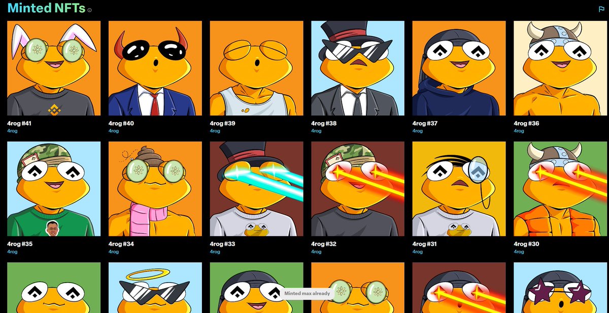 arrweb3's tweet image. Of the several characters, #4rog is a bit different, he has a yellow and cheerful color. #4rog was inspired by @binance And @cz_binance . Meme culture never dies, and will become culture.
Our respects to @JamesWynnReal
@Binance_intern
@binancezh
@four_meme_ @4rogbsc