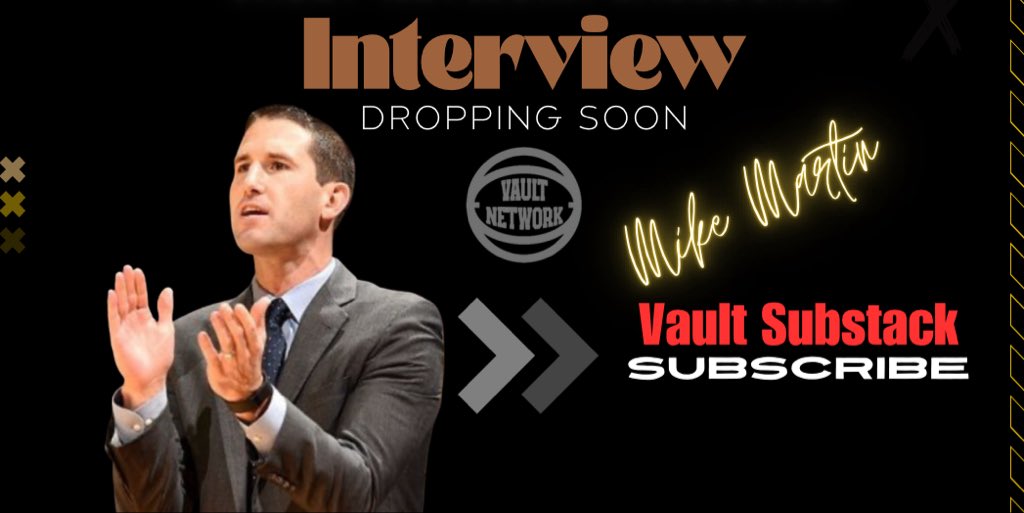 Rhody Vault (@rhodyvault) on Twitter photo I’ll be sitting down with <a href="/BrownU_MBB/">Brown Men's Basketball</a> Head Coach, <a href="/mmartinbrown/">Mike Martin</a> to discuss the upcoming season for the Bears.
Interview dropping this week on the Vault Substack.
Subscribe Today: tiny.cc/hbjt001 I’ll be sitting down with <a href="/BrownU_MBB/">Brown Men's Basketball</a> Head Coach, <a href="/mmartinbrown/">Mike Martin</a> to discuss the upcoming season for the Bears.
Interview dropping this week on the Vault Substack.
Subscribe Today: tiny.cc/hbjt001