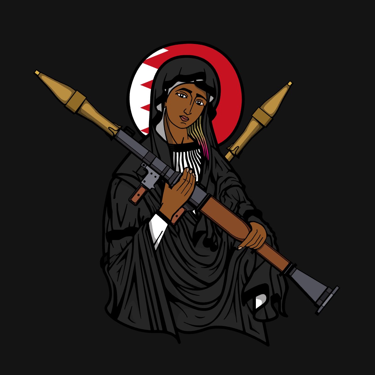 unityofmulti's tweet image. Thanks for gifting me "Saint Arpeegia of Muharraq" @schmrypto