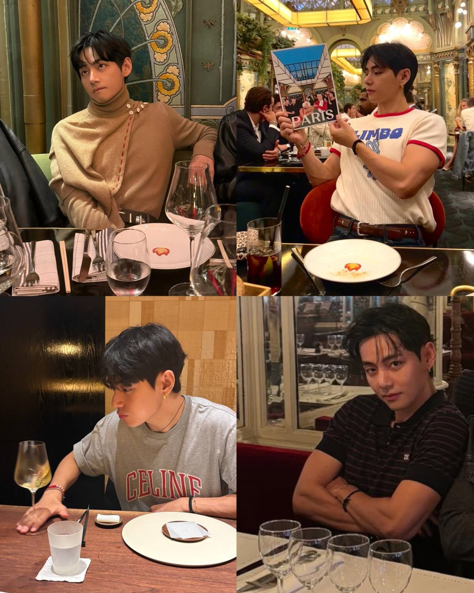 to have dinner with taehyung ♡