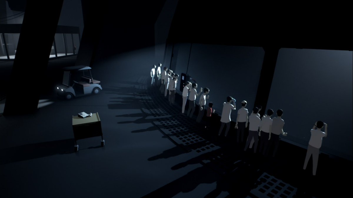 Inside (2016) by <a href="/Playdead/">Playdead</a> 

I absolutely love the mood of this game. Little to no UI, dialogues, nor texts, but the game manages to tell its story very efficiently. The sobriety is present in each aspect of the game and makes for a more focused and immersive experience.