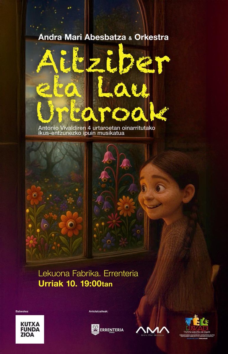 Datorren ostiralean Errenteriako Lekuona Fabrikan ezinbesteko hitzordua 19:00