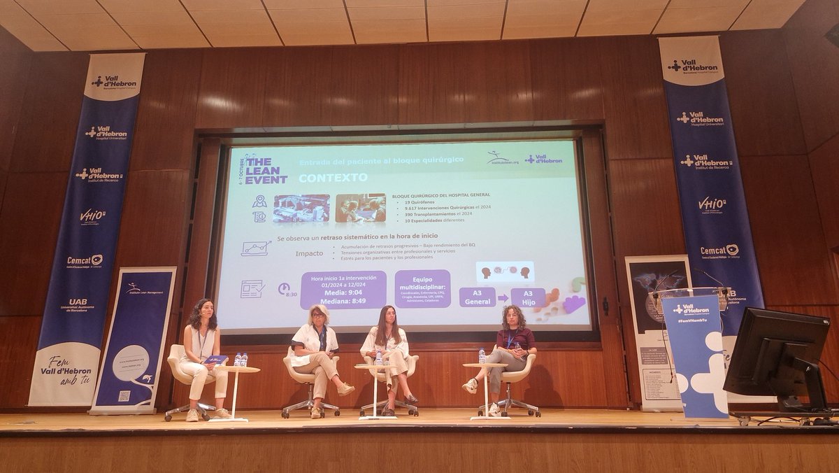vallhebron's tweet photo. Més de 3️⃣0️⃣0️⃣ professionals del sector salut participen en aquesta jornada d'immersió en la metodologia #Lean amb enfocament cap a l'atenció basada en valor a través de ponències, casos d'èxit, tallers pràctics i molt de treball en xarxa. 🏥🔝🤝🏻 #ValueBasedHealthcare https://t.co/87BigiVy0o