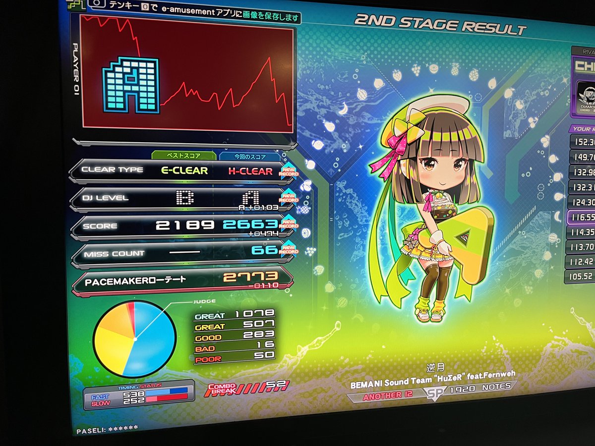 ddr_das's tweet image. ええ感じやったと思います