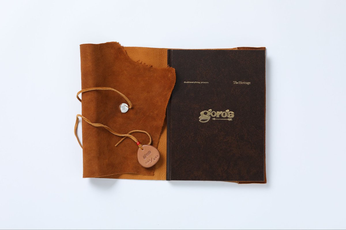 D_MAT1024's tweet photo. 「The Heritage / goroʼs」発売！
期間限定の抽選販売となります。
詳細は販売元、株式会社ダウトエヴリシングのホームページをご確認ください。
https://t.co/WTLiat1r6l

*この書籍を含むボックスセットに関し、内容や当選結果などについてゴローズへのお問い合わせはご遠慮ください。 https://t.co/IxEx0gVZtC