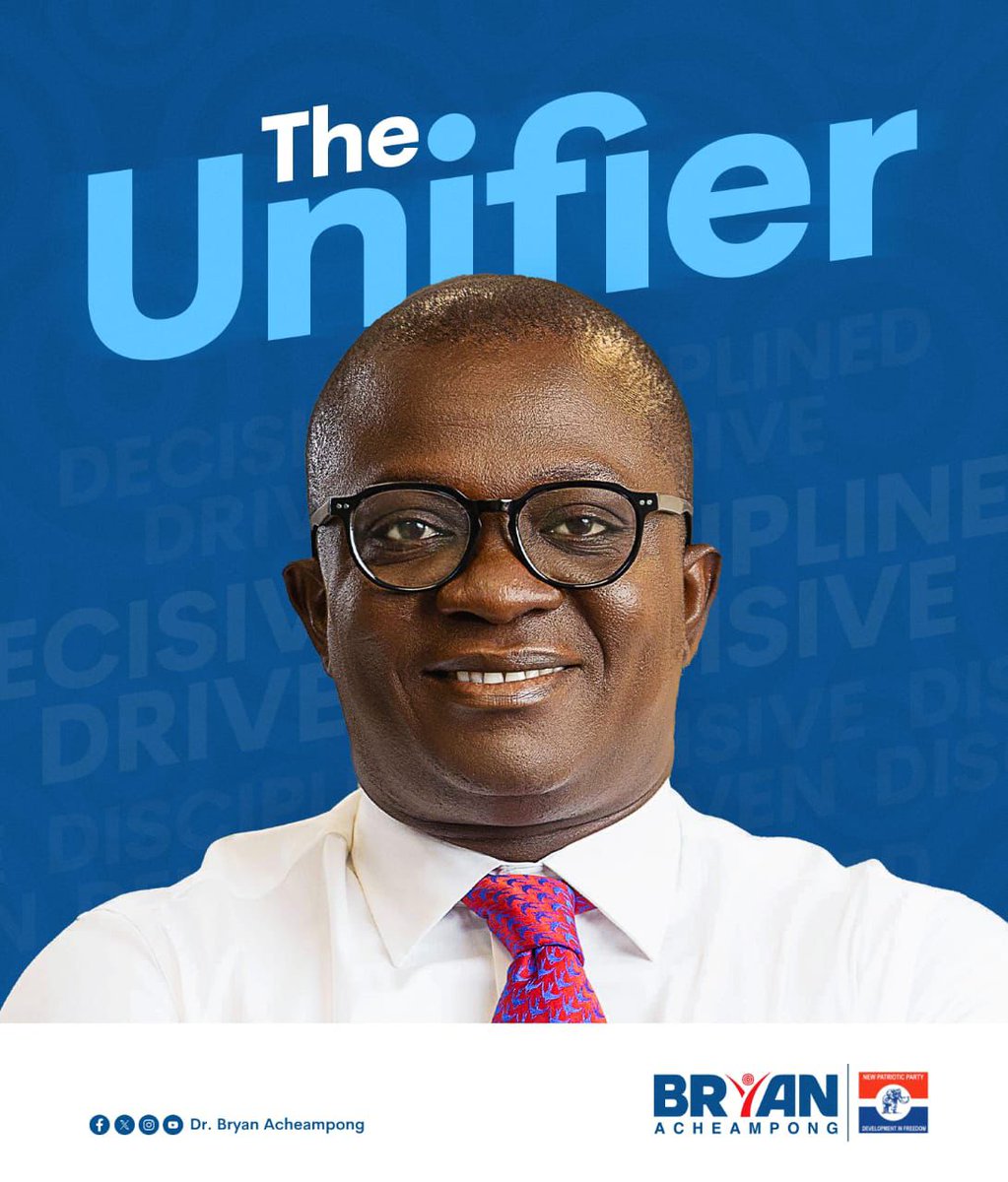 kwabeng_daniel's tweet photo. There is no army🪖 that go to the battlefield divided. Dr. Bryan Acheampong (The Unifier) came to Unite and lead us to reclaim power from the NDC..
#TheUnifierIsHere
#BryanForPower
#BryanNeverFails https://t.co/g1QAu9V9uG