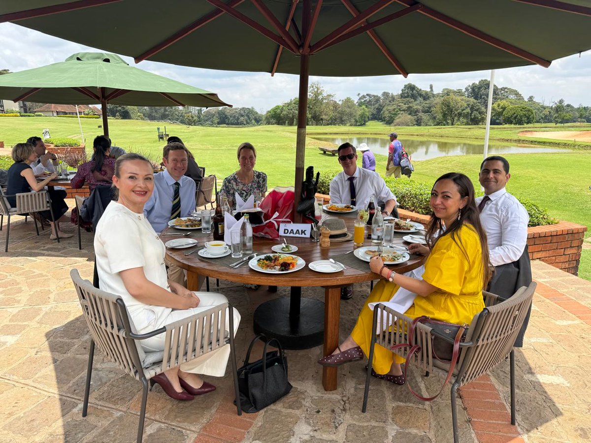 daakenya's tweet photo. Meaningful discussions at the Defence Attaché Association of Kenya October meet, hosted by Capt (Navy) Seher Erkol Odabaş  🇹🇷  Navy,  at  Windsor Golf Restaurant.
Charted the course for next quarter — complemented by  warm hospitality &amp; a sumptuous meal.
@kdfinfo 🇰🇪🤝DAAK https://t.co/OzL2bSRf3V