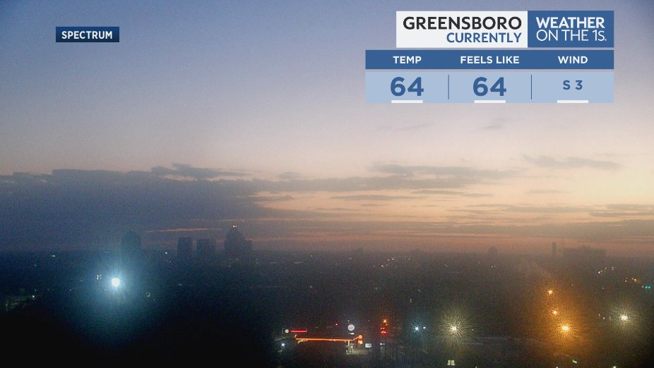 eastwx's tweet image. Sort of a Spooky Season look to the morning in Brevard with some fog in place while Charlotte and Greensboro look pleasant. A few showers in the western mountains could impact other mountain areas this morning. #ncwx #cltwx #triadwx #wncwx