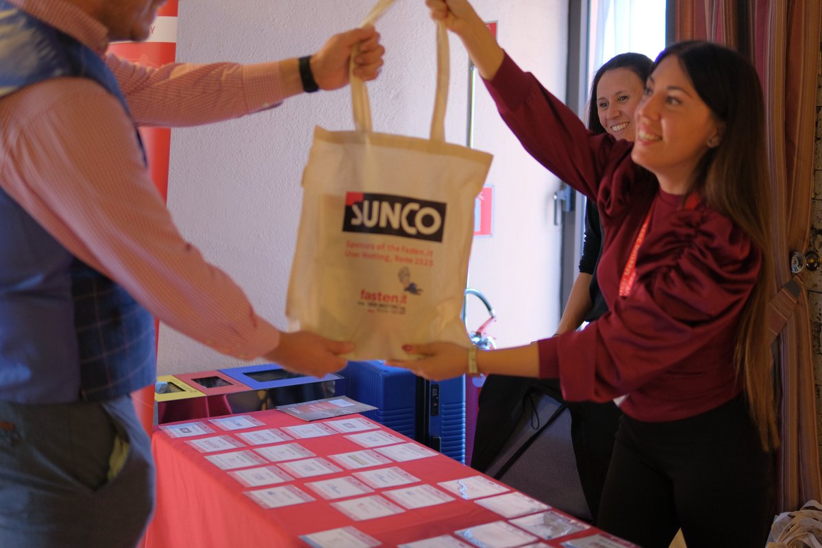 FluidPowerNet's tweet image. Our sister company, Fasten.it, hosted its first-ever User Meeting on 2nd-3rd October. They also had some special guest appearances from BearingNet.
Do you stock fastener and fixing elements? Take a look at  here: fasten.it/en/