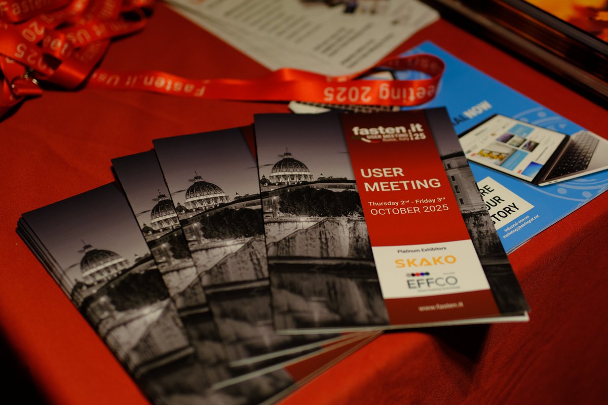 FluidPowerNet's tweet image. Our sister company, Fasten.it, hosted its first-ever User Meeting on 2nd-3rd October. They also had some special guest appearances from BearingNet.
Do you stock fastener and fixing elements? Take a look at  here: fasten.it/en/