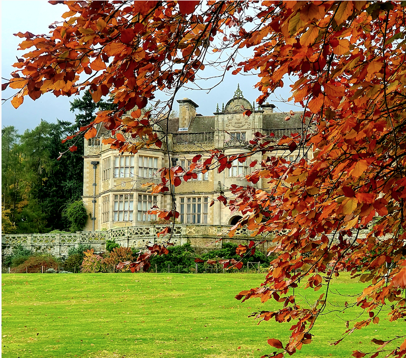 StokesayCourt's tweet photo. "Autumn is like a second spring, where every leaf is a flower' Albert Camus
#NewProfilePic 
#Shropshire #Ludlow #Autumn https://t.co/CBKzXZKXft