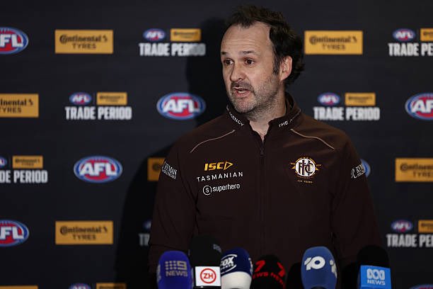 Hawks fans getting nervous? Relax. Last year our first move was Day 5 (Carlton's picks). 2023 kicked off after Day 4.

McKenzie knows what he's doing - it's a marathon not a sprint. Trust the process. We'll finish with a better list than we started 🤎💛

#gohawthorn #hawks