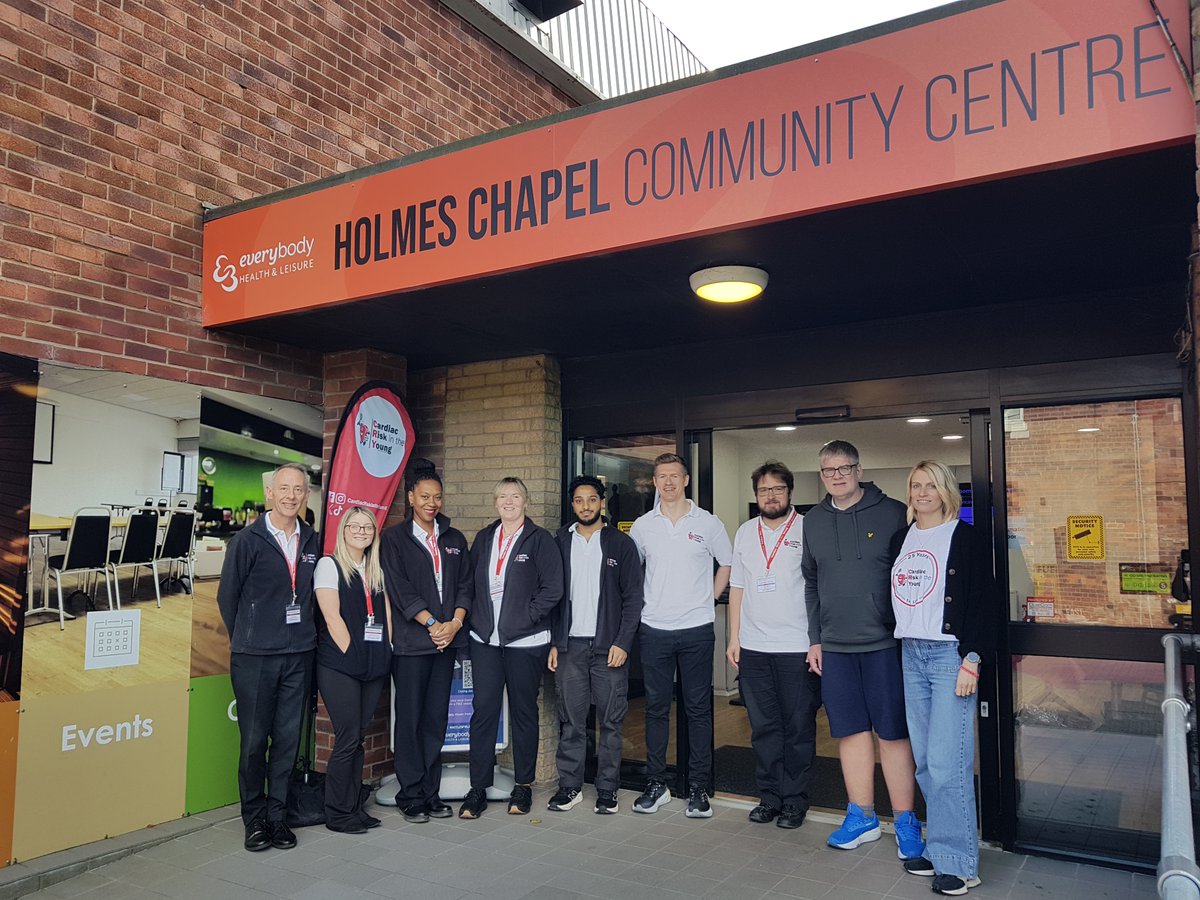 205 people were screened on 20th and 21st September 2025 at Holmes Chapel Community Centre in #Crewe. This screening was in memory of Mia Jennings. Thank you to all involved. #testmyheart.