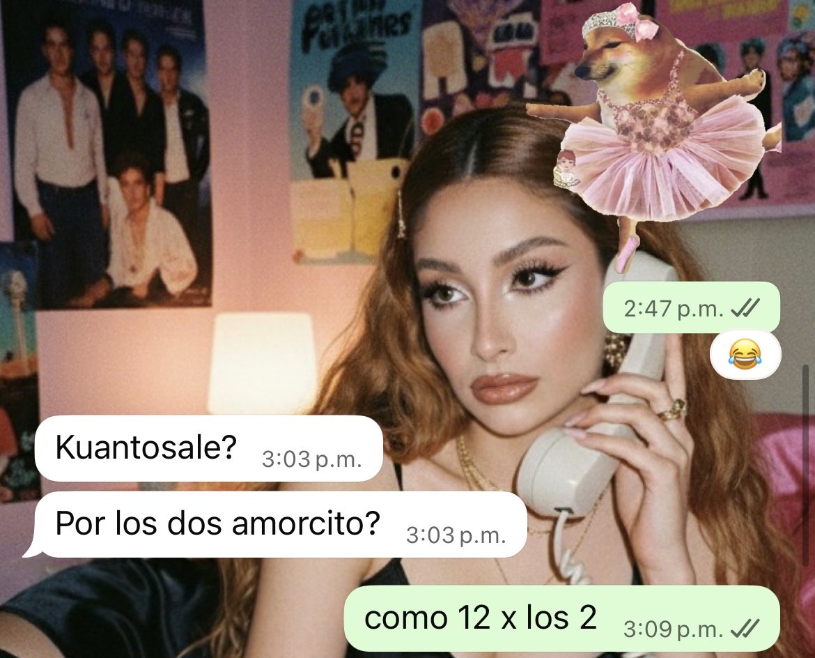 EdithCarolinaM's tweet photo. pa que me dice que le pida lo que quiera 🤣 https://t.co/t035zWLxC5
