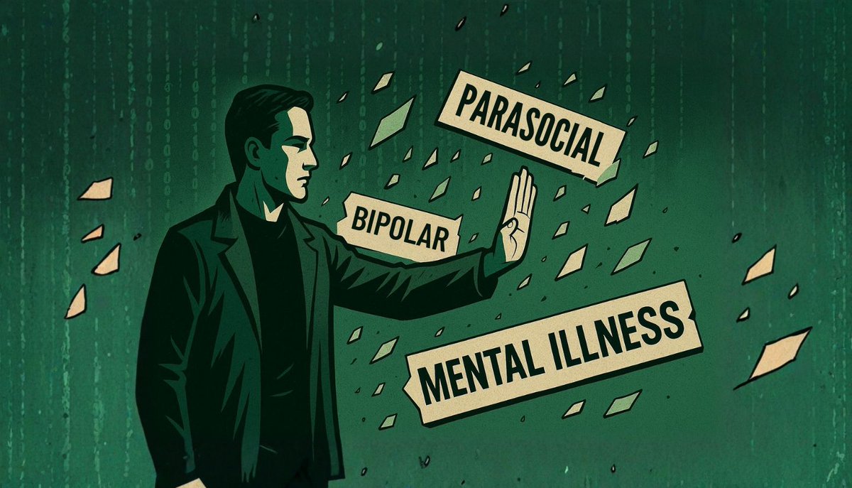 I've been saying for years, It's not my fault that the DSM hasn't caught up and defined what I go through.
medium.com/@ianppines/bia…