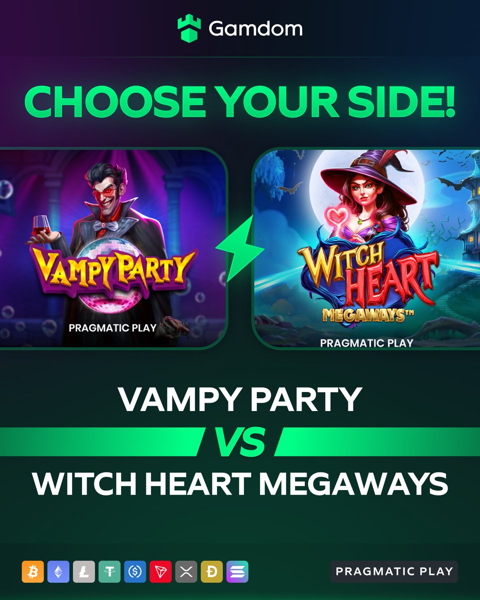 🎰 Battle of the Slots: Spooky Showdown! 🎰

Vampy Party 🦇 or Witch Heart Megaways 🧙‍♀️ – who will haunt your reels? 👻

Drop your <a href="/gamdom/">Gamdom.com</a> userID below &amp; 🔁 for a chance at FREE spins! 🎁
