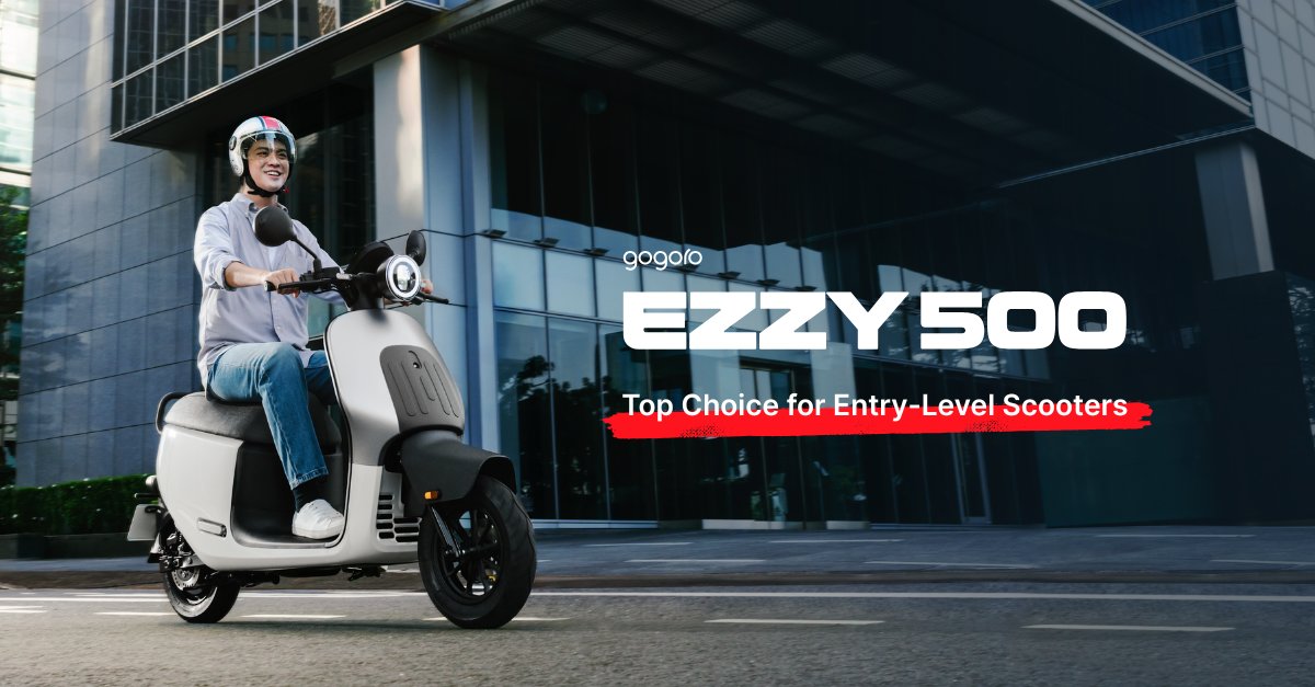 WeAreGogoro's tweet photo. Every ride gives you a little more.
More freedom. More choice. More joy.
The Gogoro EZZY 500 makes everyday life easier:
✨ Smart Auto Hold
✨ Cruise Control
✨ Lightweight Design
✨ Dual Disc Brakes
Sometimes, a little more makes all the difference.
#Gogoro #GogoroEZZY500 https://t.co/dss9VnzqIX
