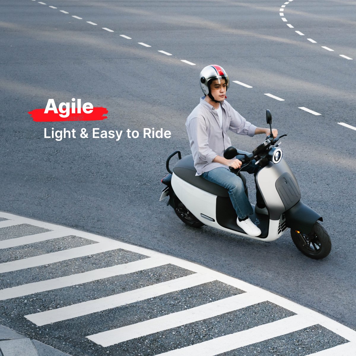 WeAreGogoro's tweet photo. Every ride gives you a little more.
More freedom. More choice. More joy.
The Gogoro EZZY 500 makes everyday life easier:
✨ Smart Auto Hold
✨ Cruise Control
✨ Lightweight Design
✨ Dual Disc Brakes
Sometimes, a little more makes all the difference.
#Gogoro #GogoroEZZY500 https://t.co/dss9VnzqIX