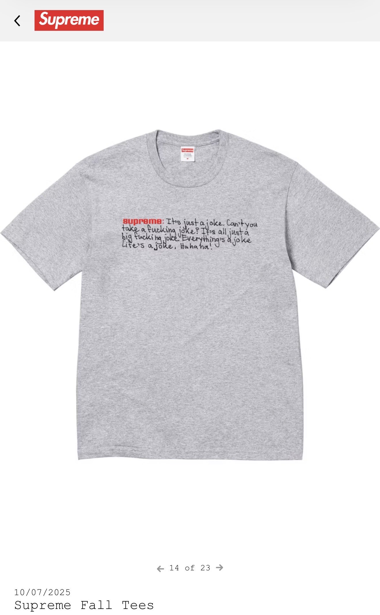 ぐらっつ@Supreme&スニーカー狂いの石川県民 (@Supreme_X_Gratz) / X