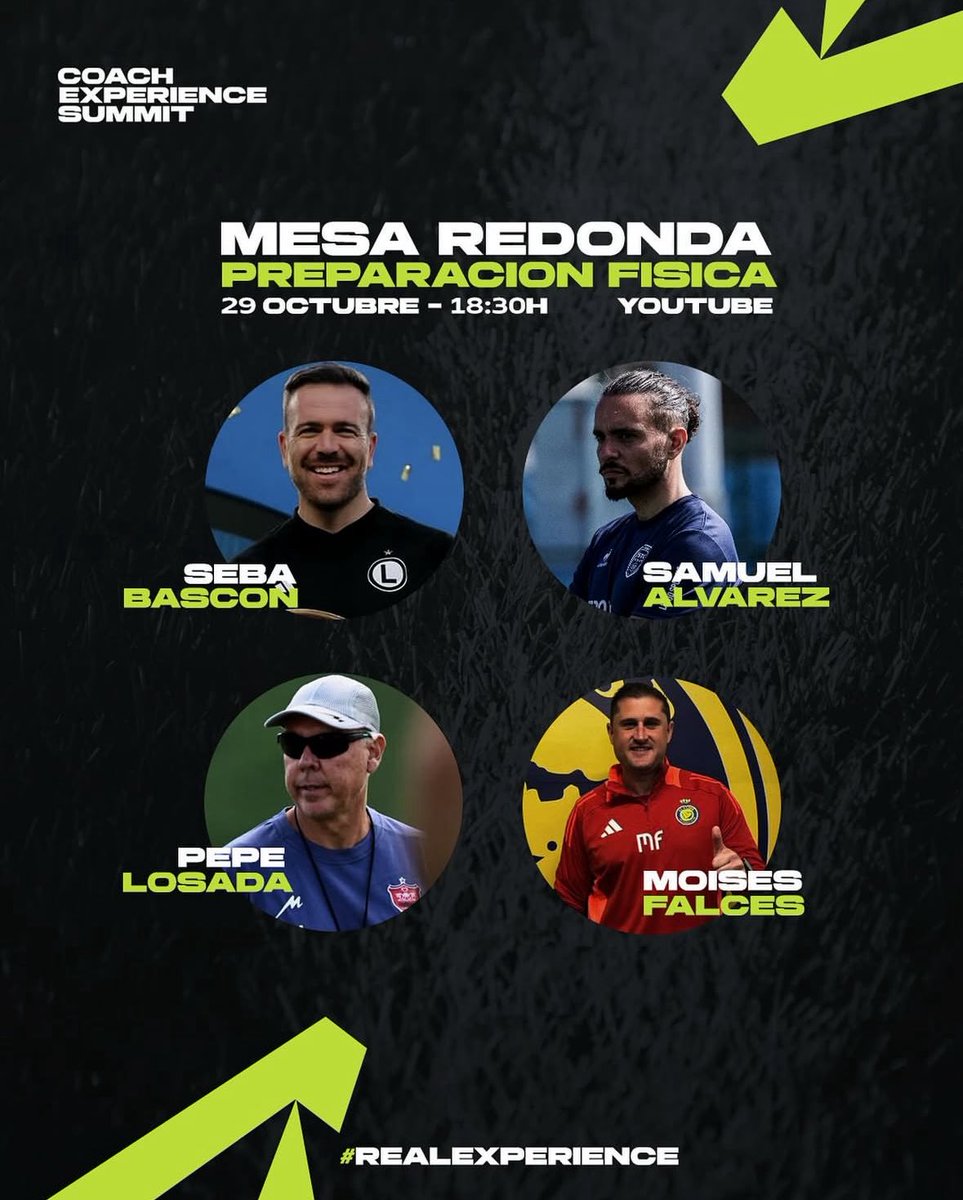 ♻️⚽️Nuevo evento. 
🗣️🏟️Mesa redonda con 3 grandes compañeros y profesionales. 
✅ Gracias a la organización por la oportunidad 
📋 Inscripción: docs.google.com/forms/d/e/1FAI…