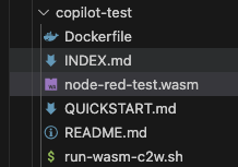 n0bisuke's tweet image. wasmのコンテナでNode-RED動かせた #wasm #nodered