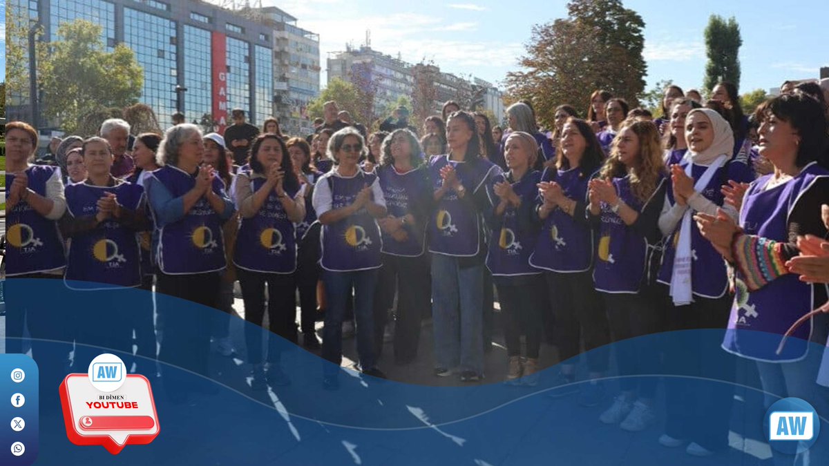 Cinîyê ke seba azadîya Rayberê Şarê Kurdî Abdullah Ocalanî ya fîzîkîye Amed ra ver bi Ankara şinê, Guvenpark de beyanat da. Cinîyan vat: “Azadîya Abdullah Ocalanî azadîya şarî, azadîya ma cinîyan a.”

ajansawelat.com/ki/ciniye-ke-a…