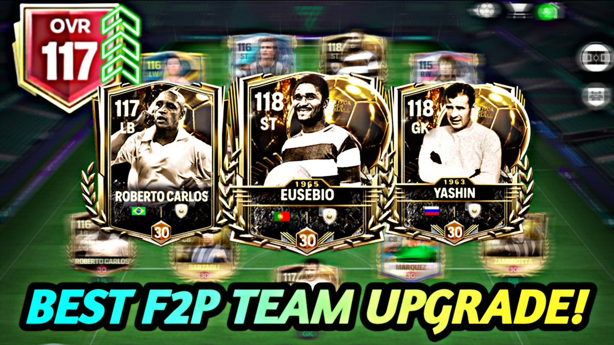The best F2P 117 OVR team upgrade in FC Mobile 26
Check it out here: youtu.be/rD1HVzPNEL8?si…

#FCMobile 
#fcmobile26