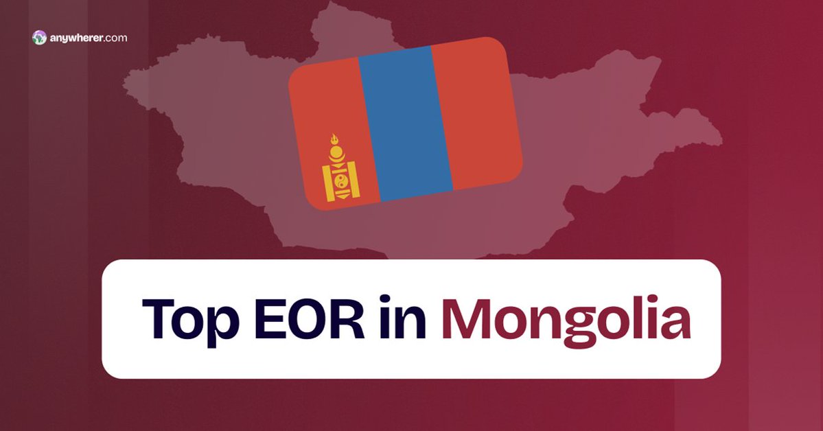 yaryna_kobryn's tweet image. Employer of Record in Mongolia 🇲🇳 simplifies global hiring.
From payroll to compliance, discover trusted EOR partners helping companies hire efficiently and legally. 💼
Learn more: 👉 anywherer.com/eor-in-mongoli…
#EmployerOfRecord #GlobalWorkforce #Anywherer